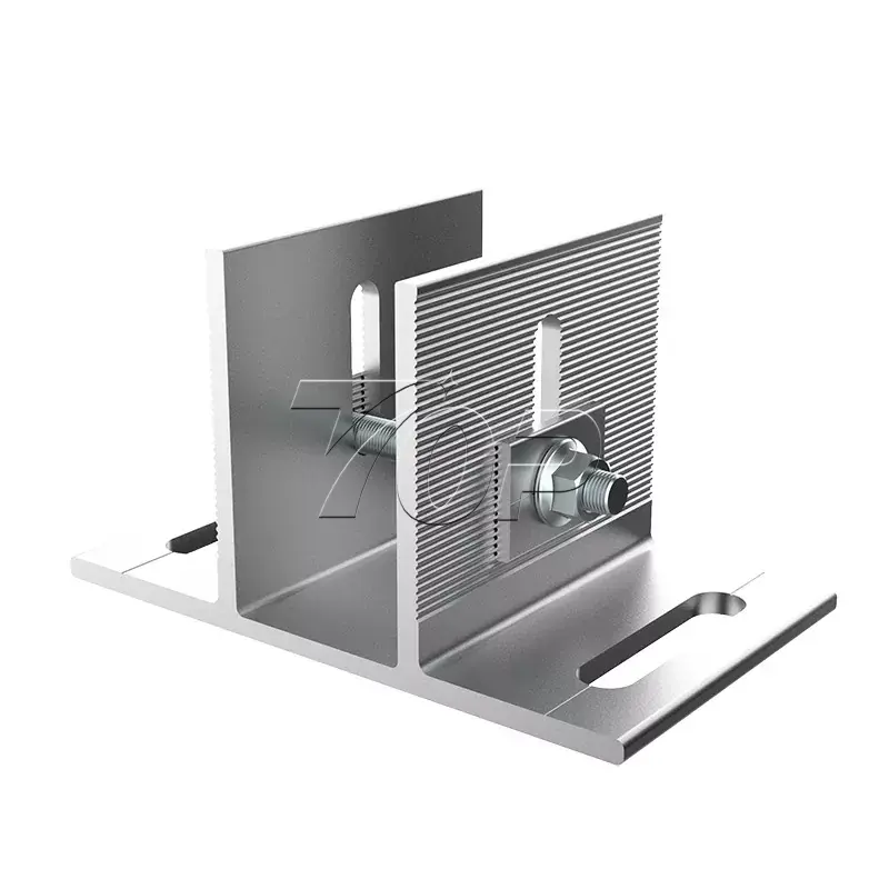 Tấm pin mặt trời gắn trên mặt đất